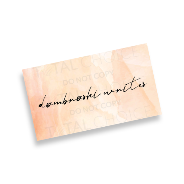 Watercolor Splash Business Cards - Image 7