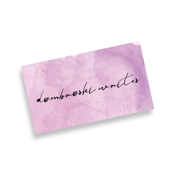 Watercolor Splash Business Cards - Image 9