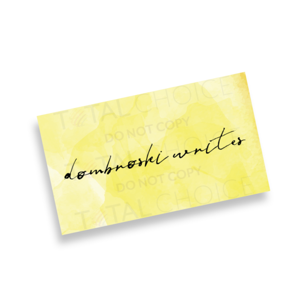 Watercolor Splash Business Cards - Image 11
